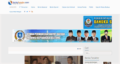 Desktop Screenshot of beritabangka.com