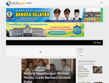 Tablet Screenshot of beritabangka.com